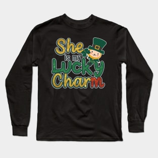 She is my Lucky charm Long Sleeve T-Shirt